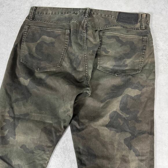 Polo Ralph Lauren Sullivan Slim Camo Denim Jeans - Size: 36x30 - Picture 9 of 11